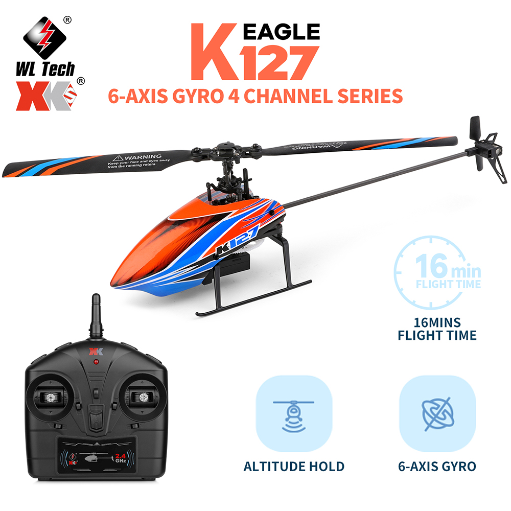 Rc Helicopter Large - WLtoys – Mini hélicoptère RC V911S
