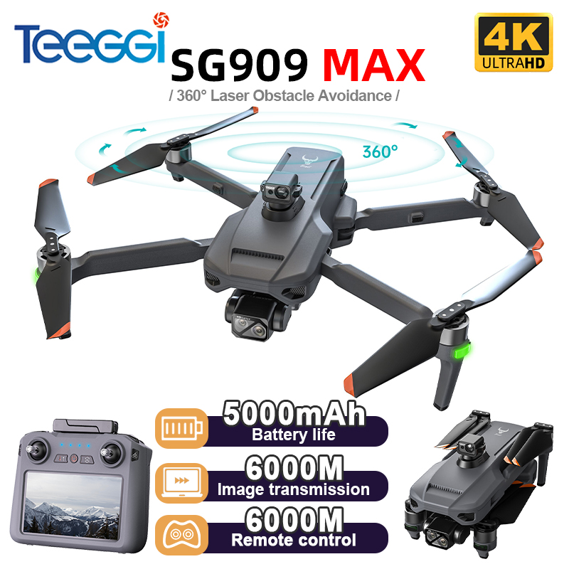 Rc Helicopter Electric - Drone GPS Teeggi SG909 MAX avec