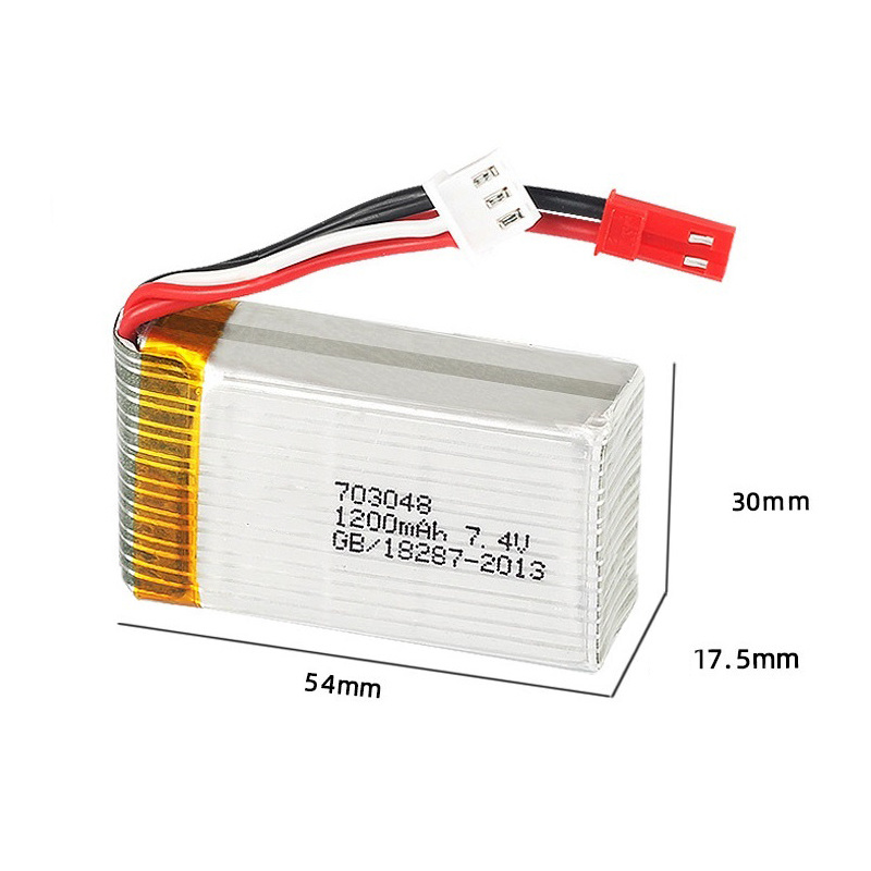 Batterie Lipo 2S 7,4V 1200mAh  - Rc Helicopter Parts avis et prix